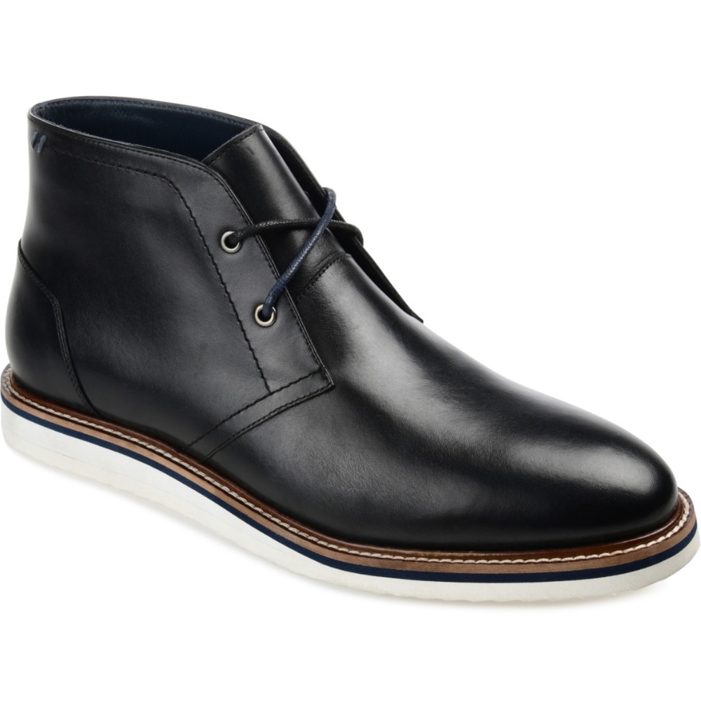 Thomas & Vine Chukka Boot Keegan Plain Toe Franklin Size 9.5W Men's